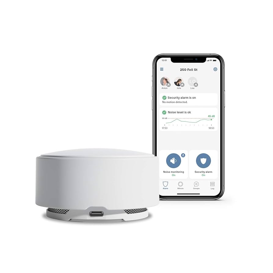 Sensor de ruido inteligente para apartamentos turísticos HostyKey